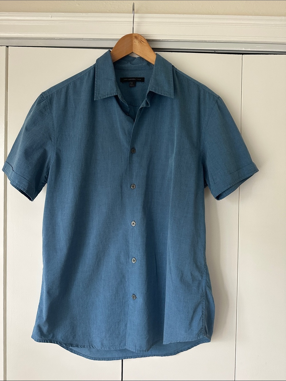 John Varvatos Short-Sleeve Button-Down Shirt
